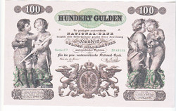 Ausztria 100 Osztrák-Magyar gulden1863 REPLIKA  UNC