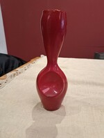 Zsolnay ökörvérmázas váza