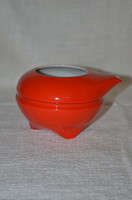 Zsolnay Várdeák Ildikó kávé kiöntő ( hiányos )  ( DBZ 0031 )