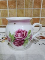 Zsolnay antique rose cup