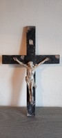 Huge metal antique crucifix negotiable!