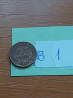 HUF 30 / piece Finland 1 penny 1964 b1.