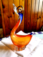 Murano glass swan 22 cm high