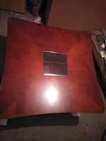 Art deco mahogany colored table