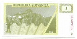 1 tolar 1990 Szlovénia UNC