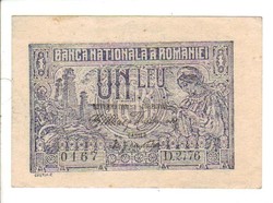 1 leu 1915 Románia 3 aUNC.