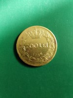 1945. 200. Lei. Románia. Alu bronz. Rita!