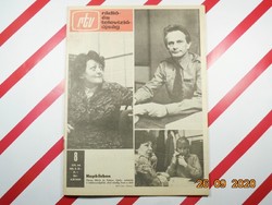 Régi retro újság- RTV - 1981. február 23.- március 1. - Születésnapra ajándék