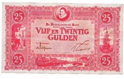 Netherlands 25 Dutch guilders 1923 replica