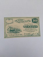Confederate States of America - Ohio - (USA) 10 cents 1862 unc