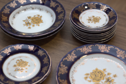 13-piece moritz zdekauer Czech porcelain tableware