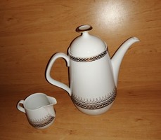 Eschenbach Bavarian porcelain tea pourer with milk spout (19/d)