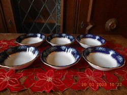 Zsolnay pompadour ii compote bowl, 6 pcs