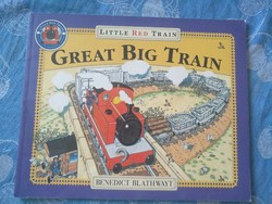 Great big train, English storybook, negotiable