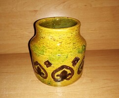 Jelzett iparművész kerámia váza