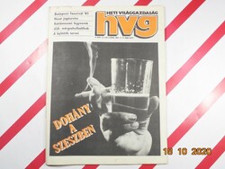 HVG újság - 1983 március 19. - Születésnapra ajándékba