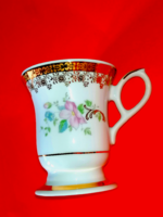 Retro, graceful, elegant latte cup, mug