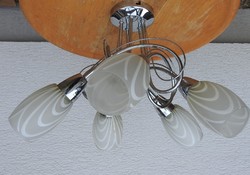 5 ágú modern csillár - lámpa
