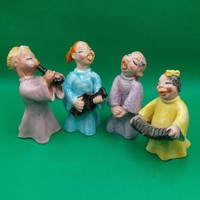 Izsépy musical clown figures from the 1940s