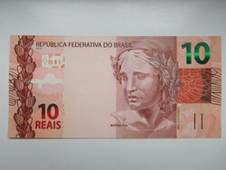 Brazilia 10 reál 2010 UNC
