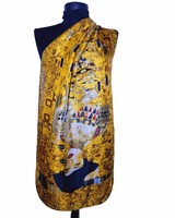 Gustav Klimt silk scarf 41x150 cm. (3384)