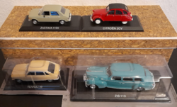 Renault, zastava, citroen - car model 1:43 -