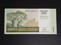 Madagaszkár 2000 Ariary/10000 Francs 2008 Unc