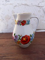 Kalocsai porcelain_hand painted jug
