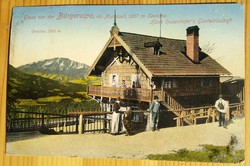 1911 - Bürgeralpe - Ausztria - építészet - parasztház - képeslap - Zugló (3)