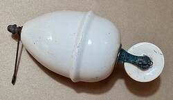 Antik porcelán ellensúly csigás lámpához