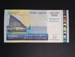 Madagaszkár 5000 Ariary 2015 Unc