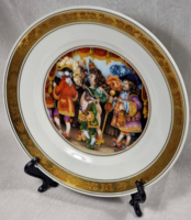Royal Copenhagen 1975 The Emperor's New Clothes Plate~Hans Christian Anderson~Fairytale Plate