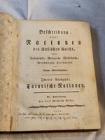 Carl Wilhelm Müller:Nemzetek az orosz birodalomból-Tatár nemzetek.1776-Petersburg-Szinezett rézmetsz