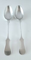 2 silver-plated Viennese teaspoons (moritz hacker)