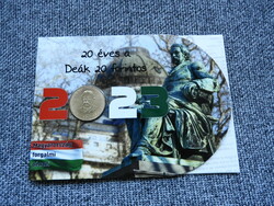 2023 edition: Deák is 20 years old in a HUF 20 blister with only 250 low serial numbers! 063!