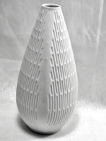 Edelstein Bavaria régi hibátlan állapotú porcelán modernista váza.