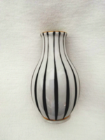 A rare, modern hand-painted vase by Sándor Koczor from Holloháza