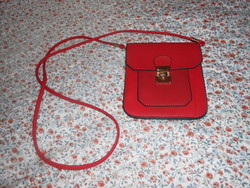 Small red side bag