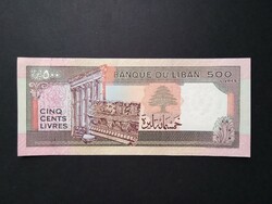 Libanon 500 Livres 1988 Unc