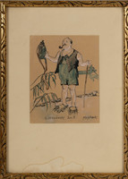 Károly Mühlbeck (1869-1943): caricature, 