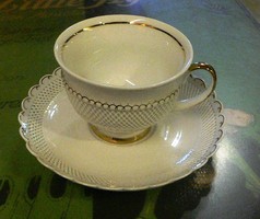 Cluj porcelain coffee cup + base