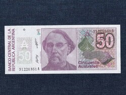 Argentína 50 austral bankjegy 1988 (id73797)