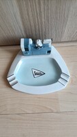 Rare!!! Retro Köbány porcelain factory ashtray with sim inscription