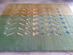 Kézzel csomózott, egyedi tervezésű gyapjú szőnyeg kollekció 2. darabja