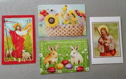 Húsvéti képeslapok eladók! (Szájjal festett alkotások alapján) 7 db-os csomag