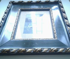 Old painting in decorative frame