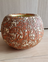 Tófej ceramic vase with a less common form