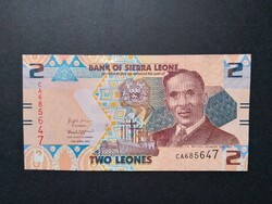 Sierra leone 2 leones 2022 oz