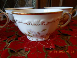 Zsolnay barackvirág mintás teás csésze