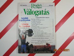 Régi retro Reader's Digest Válogatás újság magazin 1995. augusztus - Ajándékba születésnapra